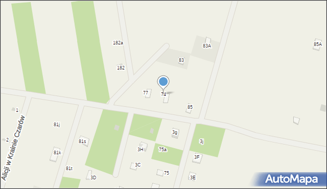 Krajęczyn, Krajęczyn, 74, mapa Krajęczyn