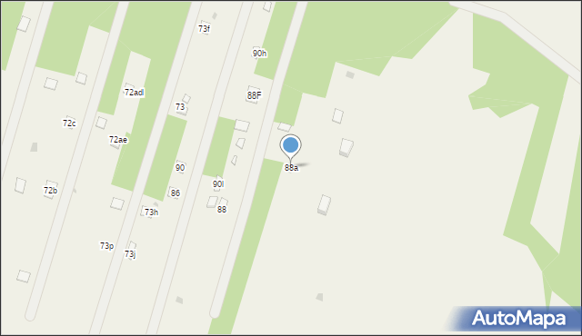 Krajęczyn, Krajęczyn, 88aa, mapa Krajęczyn