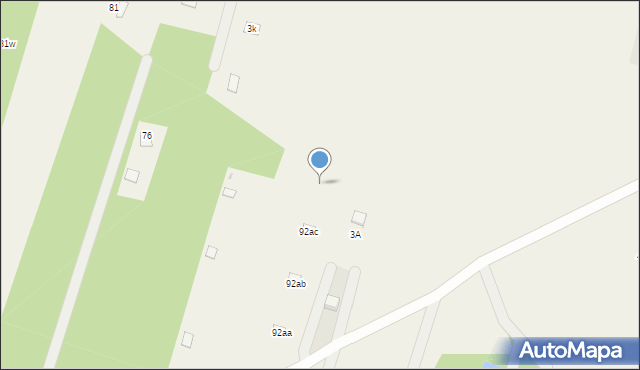 Krajęczyn, Krajęczyn, 92ad, mapa Krajęczyn