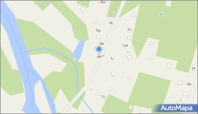 Krajęczyn, Krajęczyn, 95c, mapa Krajęczyn