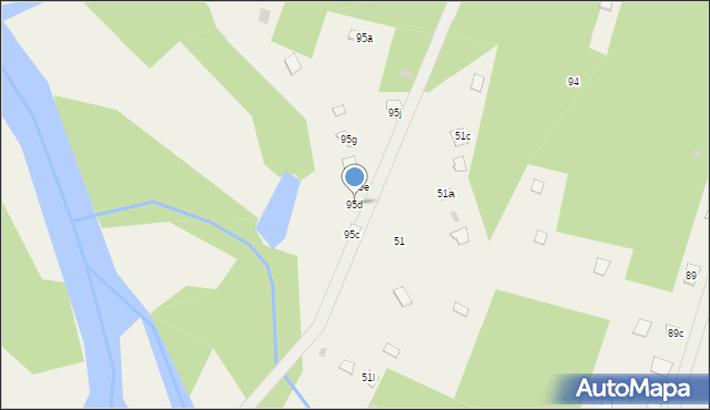 Krajęczyn, Krajęczyn, 95d, mapa Krajęczyn