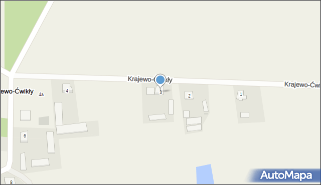 Krajewo-Ćwikły, Krajewo-Ćwikły, 3, mapa Krajewo-Ćwikły