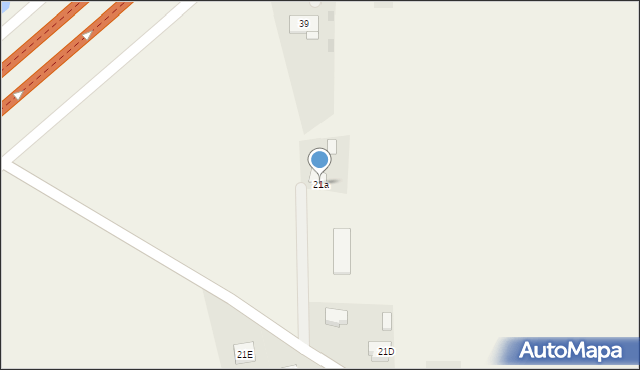 Krajewo-Korytki, Krajewo-Korytki, 21a, mapa Krajewo-Korytki