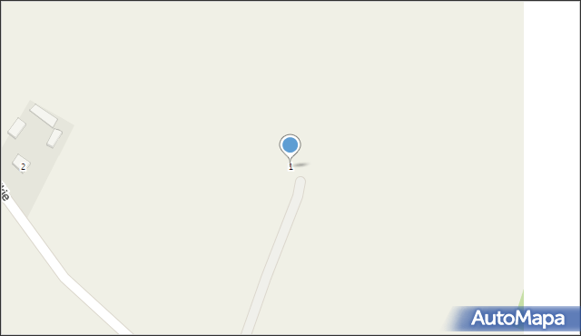 Krajewo Wielkie, Krajewo Wielkie, 1, mapa Krajewo Wielkie