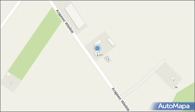 Krajewo Wielkie, Krajewo Wielkie, 5, mapa Krajewo Wielkie