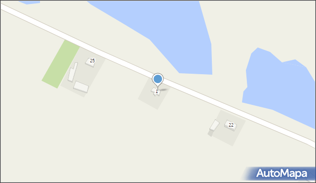 Krajkowo, Krajkowo, 24, mapa Krajkowo