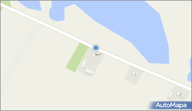 Krajkowo, Krajkowo, 25, mapa Krajkowo