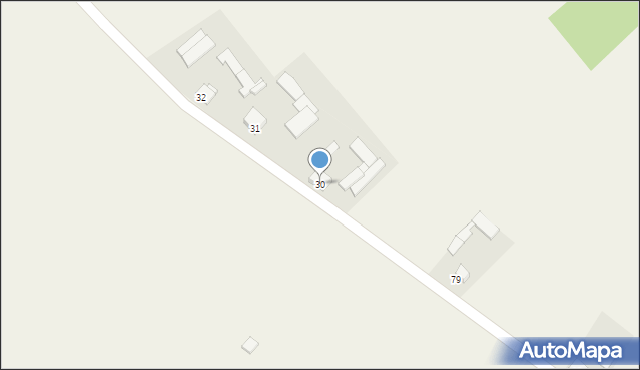 Krajkowo, Krajkowo, 30, mapa Krajkowo