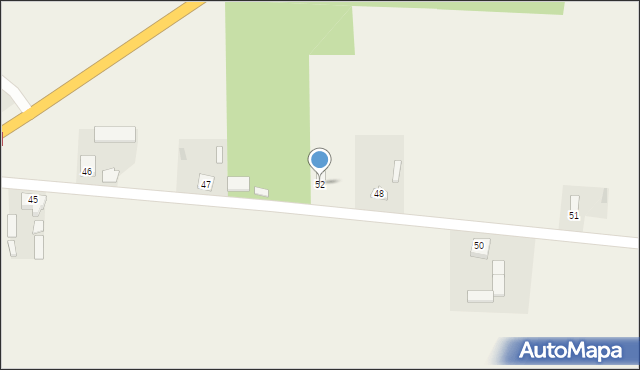 Krajkowo, Krajkowo, 52, mapa Krajkowo