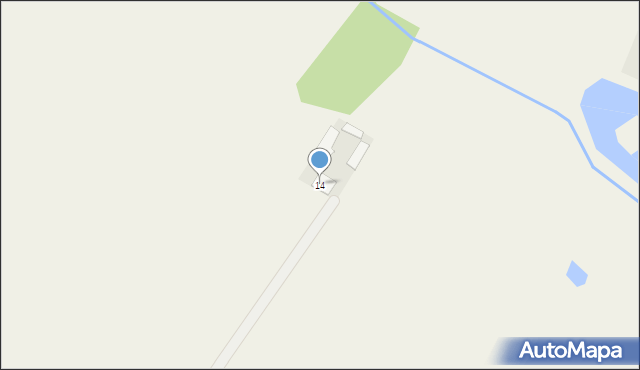 Krajkowo-Budki, Krajkowo-Budki, 14, mapa Krajkowo-Budki