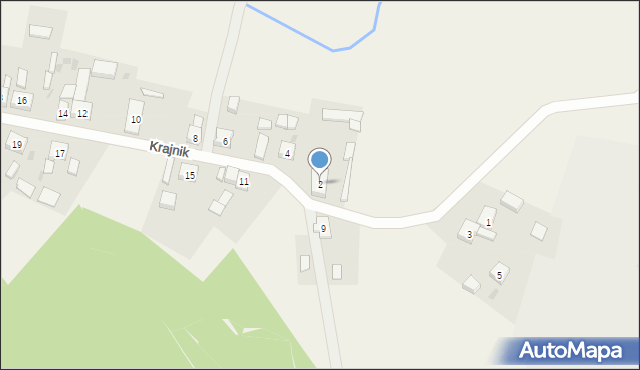Krajnik, Krajnik, 2, mapa Krajnik