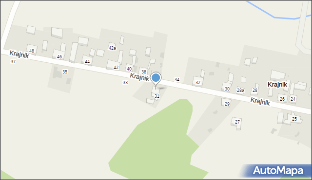 Krajnik, Krajnik, 31a, mapa Krajnik