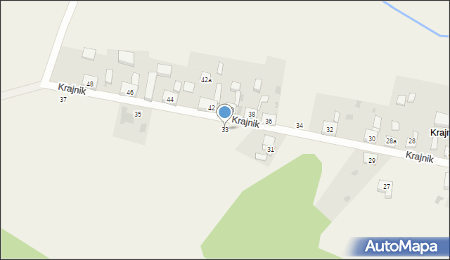 Krajnik, Krajnik, 33, mapa Krajnik