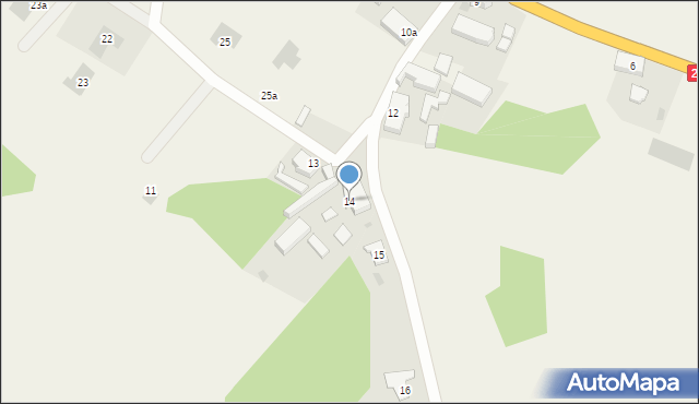 Krajnik Dolny, Krajnik Dolny, 14, mapa Krajnik Dolny