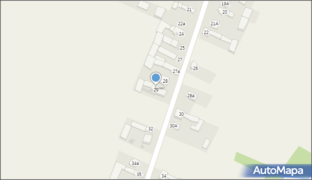 Krajno Drugie, Krajno Drugie, 29, mapa Krajno Drugie