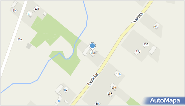 Krajno-Parcele, Krajno-Parcele, 151, mapa Krajno-Parcele