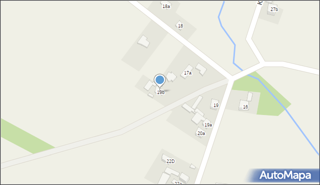 Krajno-Parcele, Krajno-Parcele, 19b, mapa Krajno-Parcele