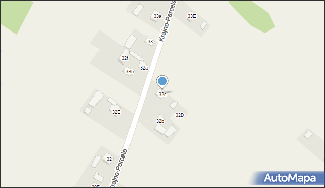 Krajno-Parcele, Krajno-Parcele, 32c, mapa Krajno-Parcele