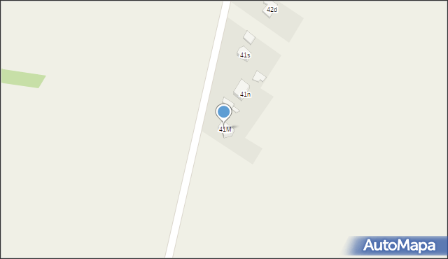 Krajno-Parcele, Krajno-Parcele, 41M, mapa Krajno-Parcele