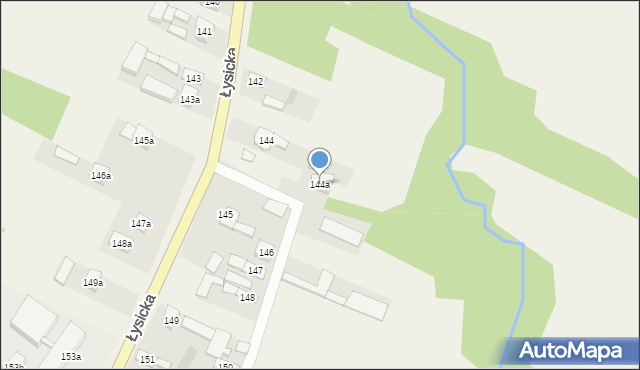 Krajno Pierwsze, Krajno Pierwsze, 144a, mapa Krajno Pierwsze