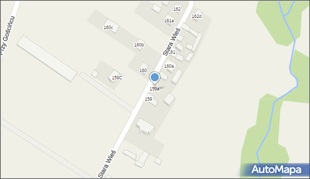 Krajno Pierwsze, Krajno Pierwsze, 159a, mapa Krajno Pierwsze