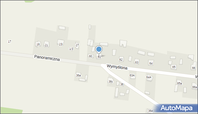 Krajno Pierwsze, Krajno Pierwsze, 61, mapa Krajno Pierwsze