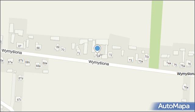 Krajno Pierwsze, Krajno Pierwsze, 71a, mapa Krajno Pierwsze
