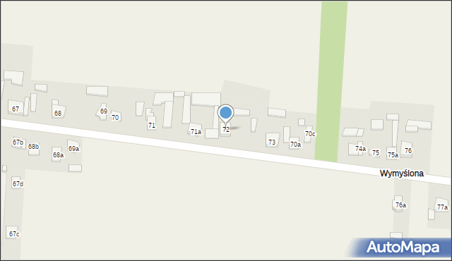 Krajno Pierwsze, Krajno Pierwsze, 72, mapa Krajno Pierwsze