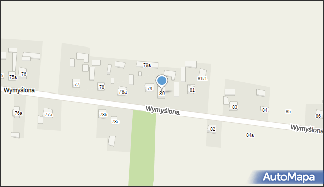 Krajno Pierwsze, Krajno Pierwsze, 80, mapa Krajno Pierwsze