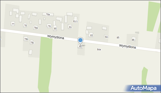 Krajno Pierwsze, Krajno Pierwsze, 82, mapa Krajno Pierwsze