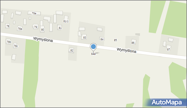 Krajno Pierwsze, Krajno Pierwsze, 84a, mapa Krajno Pierwsze