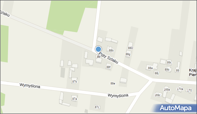 Krajno Pierwsze, Krajno Pierwsze, 88, mapa Krajno Pierwsze