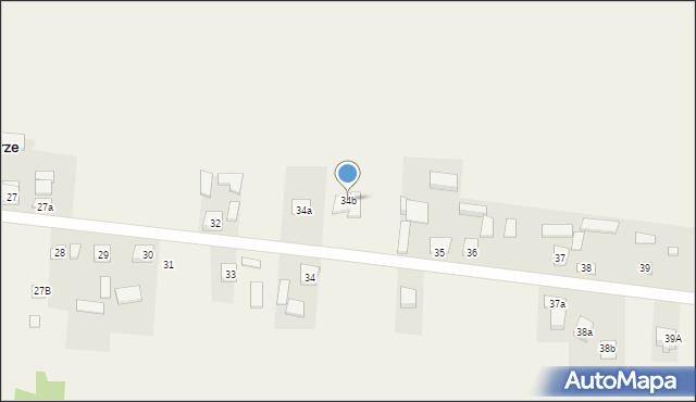 Krajno-Zagórze, Krajno-Zagórze, 34b, mapa Krajno-Zagórze