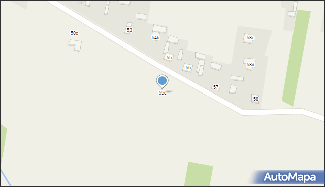 Krajno-Zagórze, Krajno-Zagórze, 55c, mapa Krajno-Zagórze