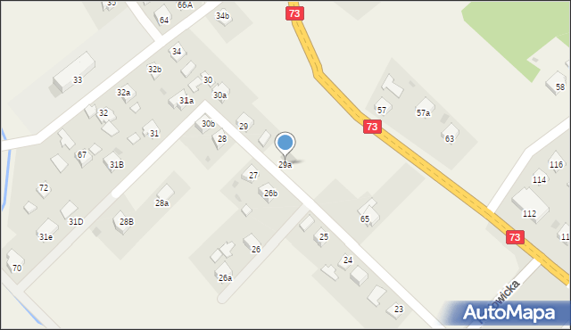 Krajowice, Krajowice, 29a, mapa Krajowice