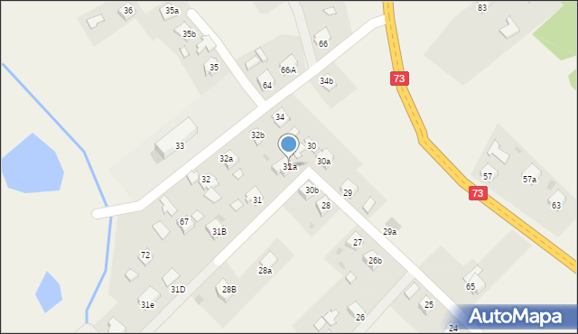 Krajowice, Krajowice, 31a, mapa Krajowice