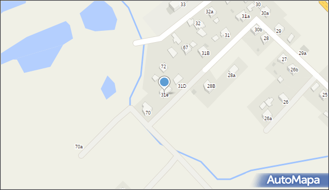 Krajowice, Krajowice, 31e, mapa Krajowice