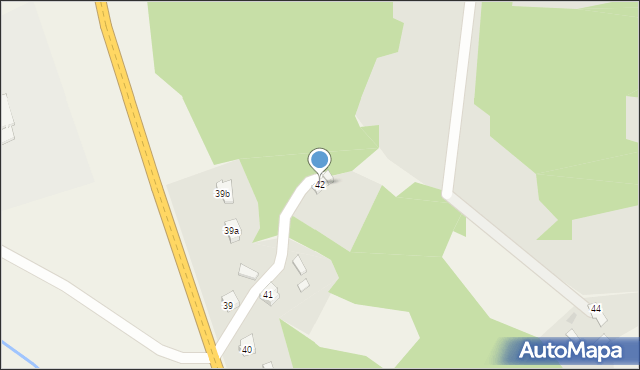 Krajowice, Krajowice, 42, mapa Krajowice