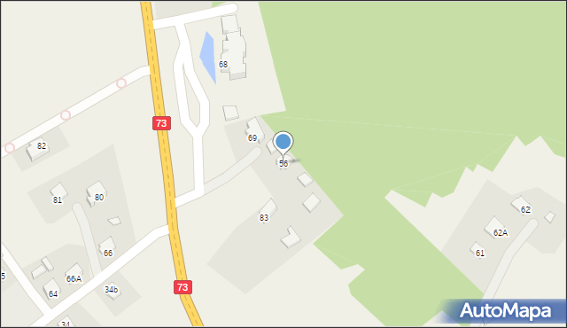 Krajowice, Krajowice, 56, mapa Krajowice