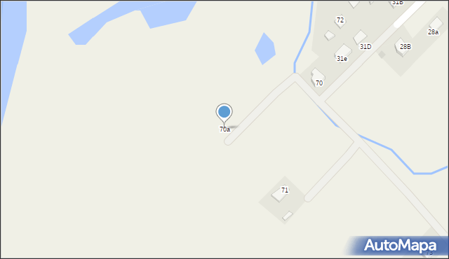 Krajowice, Krajowice, 70a, mapa Krajowice