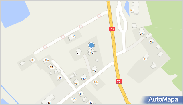 Krajowice, Krajowice, 80, mapa Krajowice