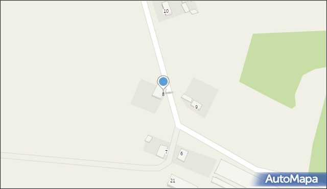 Krakówek, Krakówek, 8, mapa Krakówek