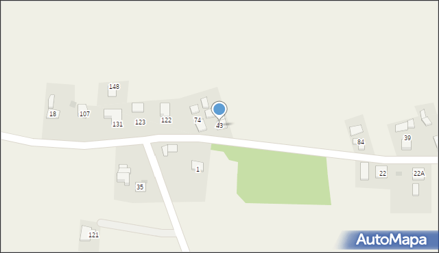 Krakuszowice, Krakuszowice, 43, mapa Krakuszowice