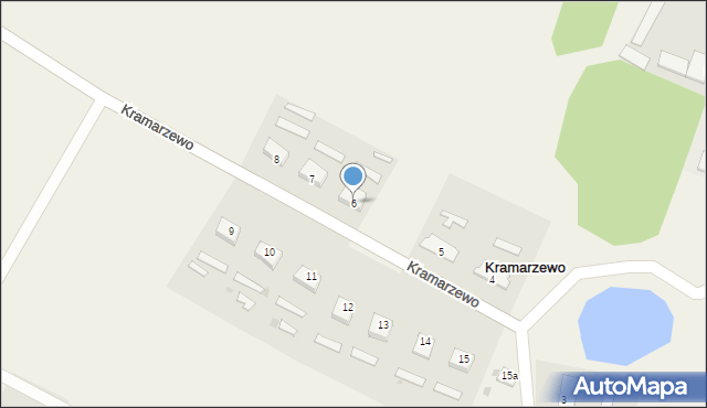 Kramarzewo, Kramarzewo, 6, mapa Kramarzewo