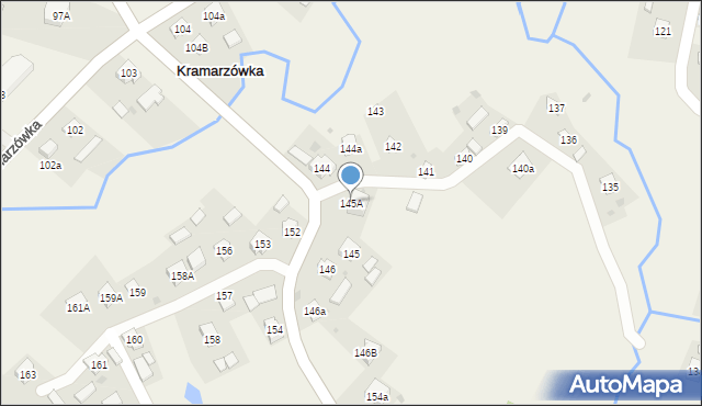 Kramarzówka, Kramarzówka, 145A, mapa Kramarzówka