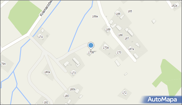 Kramarzówka, Kramarzówka, 173b, mapa Kramarzówka