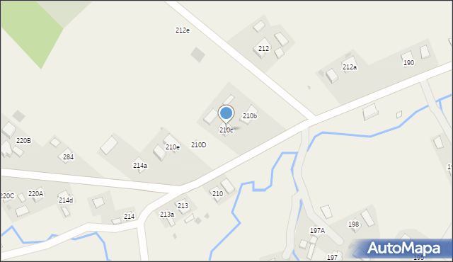 Kramarzówka, Kramarzówka, 210c, mapa Kramarzówka