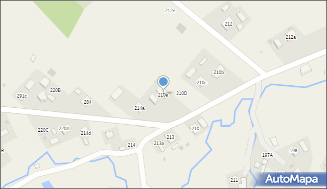 Kramarzówka, Kramarzówka, 210e, mapa Kramarzówka