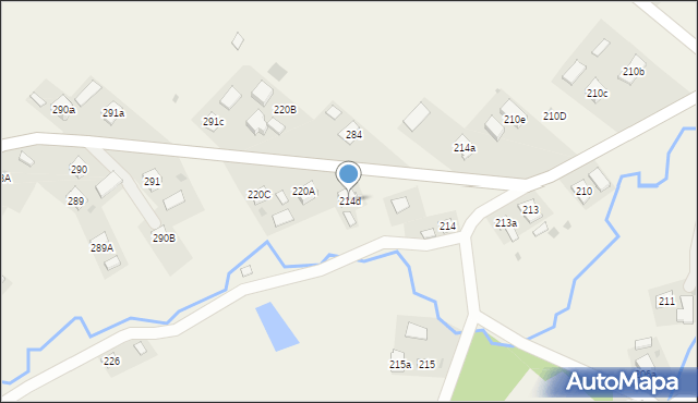 Kramarzówka, Kramarzówka, 214d, mapa Kramarzówka