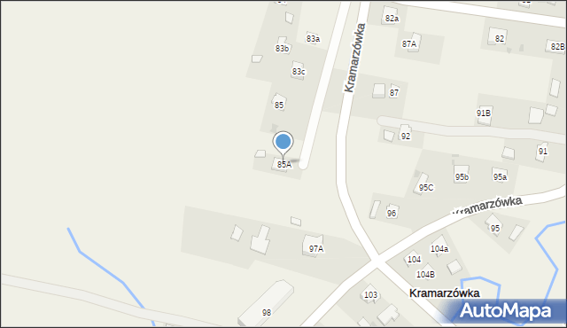 Kramarzówka, Kramarzówka, 85A, mapa Kramarzówka